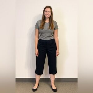 Loft Trendy black pants. Size 0 petite.